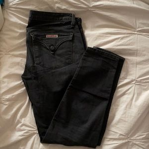 Hudson black skinny jeans
